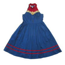 NWT Disney Parks Her Universe x The Dress Shop Captain Marvel in Blue Dress XL - £236.67 GBP