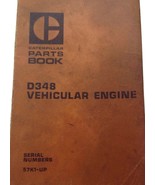 Caterpillar Parts Book CAT D348 Vehicular Engine Serial  57K1-UP - £43.36 GBP