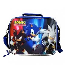 Sonic The Hedgehog Insulated Lunch Bag with Adjustable Shoulder Straps - $555.84 MXN