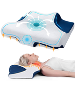 Cervical Pillow for Neck and Shoulder Pain Relief, Contour Memory Foam, ... - £25.06 GBP