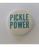 Vintage Pickle Power Advertising Pin Back Button 1&quot; - €9,27 EUR