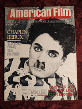 Rare AMERICAN FILM September 1984 Charlie Chaplin Francesco Rosi Richard Pearce - £11.09 GBP