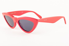Celine CL 4019IN 66N Red / Gray Sunglasses CL4019IN 66N 56mm - £260.74 GBP