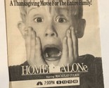 Home Alone Print Ad Advertisement Macaulay Culkin Joe Pesci TPA18 - $5.93