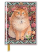 Lesley Anne Ivory Fancy Cat Pocket Journal, Blank Lined Paper Notebook, ... - £12.75 GBP