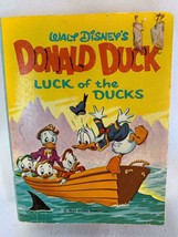 Vintage Donald Duck Luck of the Ducks Little Big Book Walt Disney 1969 - $9.00