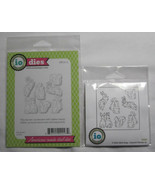 Impression Obsession Rubber Stamp Garden Animals Bunny Squirrel D5643 DI... - £33.86 GBP