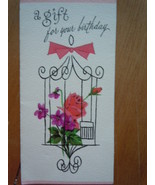 Vintage A Gift For Your Birthday American Greetings Card Unused - £1.56 GBP