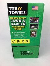 Heavy Duty 10&quot; X 12&quot; Lawn And Garden Cleaning Wipes Individual Wrap 100 Count - £22.34 GBP