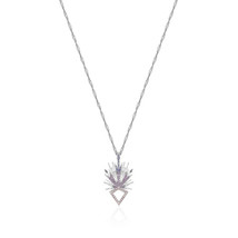 Disney Couture Kingdom Elsa Ice Crystal Necklace, Frozen 2 - £196.72 GBP