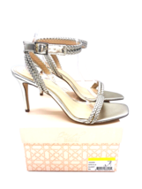 Jewel Badgley Mischka Sprinkle Dress Sandals- Gold Metallic, US 9.5M - £34.73 GBP