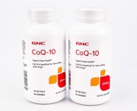 Gnc Coq10 200 Mg 60 Softgels Supports Heart Health Lot Of 2 BB 4/24 or L... - £27.02 GBP
