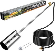 Propane Torch Burner Weed Torch High Output 1,500,000 Btu With 10Ft Hose,Heavy - £40.60 GBP