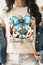 Women&#39;s Howdy Fall Western Pumpkin Graphic T-shirt - $31.95