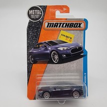 Matchbox Tesla Model S Dark Blue MBX Adventure City Metal 24/125 - £11.76 GBP