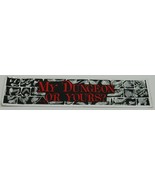 My Dungeon Or Yours? Gaming Black Red and Silver Foil Bumper Sticker NEW... - £3.16 GBP