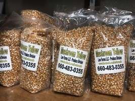 Mushroom Popcorn Kernels - Free Shipping - 5 Bags - Gourmet Popcorn - $45.00