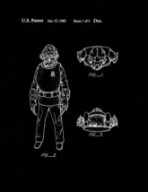 Star Wars Admiral Ackbar Patent Print - Black Matte - $7.95+