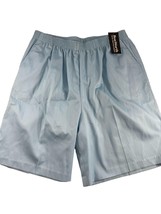 BonWorth Womens Shorts Size XL Baby Blue Elastic Waist Pockets New - $16.83