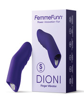 Femme Funn Dioni Wearable Finger Vibe - Small Dark Purple - £63.94 GBP