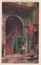 Brulatour Courtyard New Orleans Louisiana LA Postcard C12 - £2.34 GBP