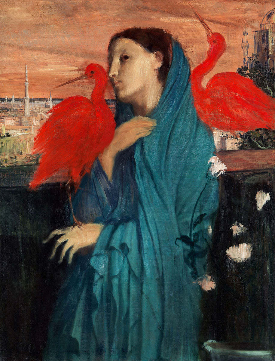Edgar Degas 1834 1917 Young Woman with Ibis 1860