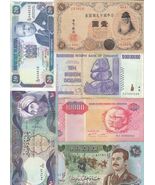 World Banknotes, Lot of 6, Mixed Collection, WBN-133 - $26.93
