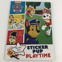 Nickelodeon Paw Patrol Sticker Pup Playtime Coloring Sticker Activity Book New - £15.78 GBP
