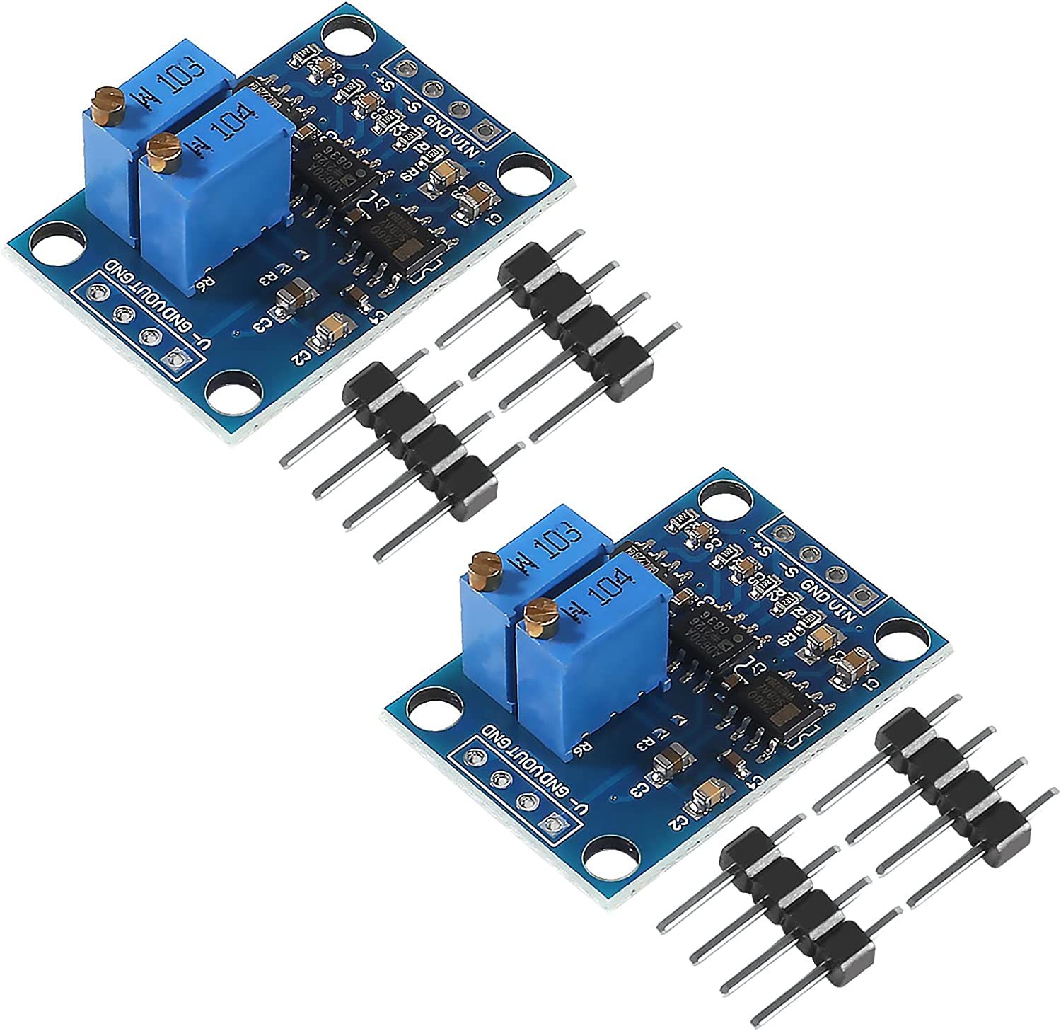 Microvolt Mv Voltage Amplifier Signal Instrumentation Module, Qccan 2Pcs... - $29.96