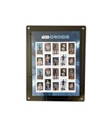Star Wars Droids Collectable Postage Stamp Framed Artwork - $59.99