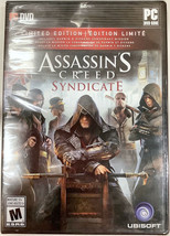 NEW Assassin&#39;s Creed Syndicate Limited Edition PC DVD-ROM Video Game Software - £14.86 GBP