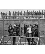 Lincoln Assassination conspirators on the scaffold before hanging New 8x... - £7.02 GBP