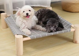 Qxmlucky Beds for household pets Large Elevated Outdoor Dog Bed for Large Dogs - £28.92 GBP