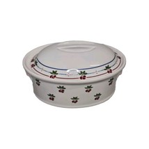 French Porcelain Covered Casserole PILLIVUYT Vegetable Bowl Baking Dish  - $46.53