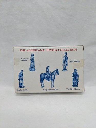 The Americana Pewter Collection AH19 Gretchen DuBois Pony Express Rider  - $12.38