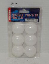 Sports Design Table Tennis Ping Pong Pack of 6 balls NIP - $5.91