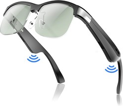 Smart Glasses Polarized Bluetooth Sunglasses Built in Mic Speakers Voice Assista - £54.31 GBP