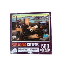 Exploding Kittens Jigsaw Puzzle 500 pieces The slothness of memory #102  - $11.88