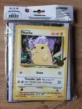 Pokemon TCG Binder Pikachu Card. BRAND NEW. Free Shipping 25th Anniversary - £17.82 GBP