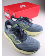 New Balance Fresh Foam X 880v14 Gris Ártico Amarillo Verde Marino - $79.97