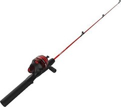 Zebco Dock Demon Spinning Reel or Spincast Reel and Fishing Rod Combo, 30-Inch - £15.50 GBP