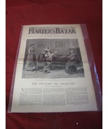 Antique Harper Bazar 1893 Magazine #2 - £19.49 GBP