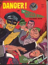 Danger With Green Hornet Coloring Book #1824-4 1966-Van Williams-Bruce Lee-FN- - £242.30 GBP