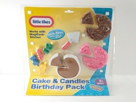2004 Little Tikes Cake &amp; Candles Birthday Pack Food Toy Set For Magi Cook Kitchen - £59.32 GBP