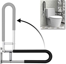 The Flyskip Toilet Grab Bar,Fold Down Grab Bar Support, 24 Inch Flip-Up ... - $85.93