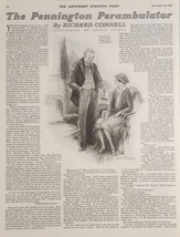 1925 Magazine Picture &quot;The Pennington Perambulator&quot; Illustrated by Leslie Turner - £14.61 GBP