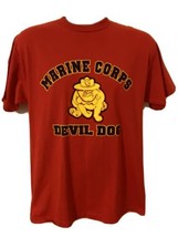 Rothco Tshirt Mens Size M Red Marine Corps Devil Dog - £10.99 GBP