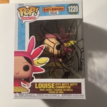 Funko POP! Bob&#39;s Burgers Movie Louise Itty Bitty Signed And Remarked By Frank - £29.41 GBP