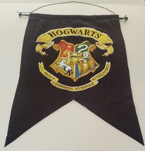 Warner Brothers Rubies Harry Potter Hogwarts Hanging Party Banner Black Felt - £9.36 GBP