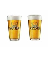 Sapporo Pint Glasses - Set of 2 - £23.31 GBP